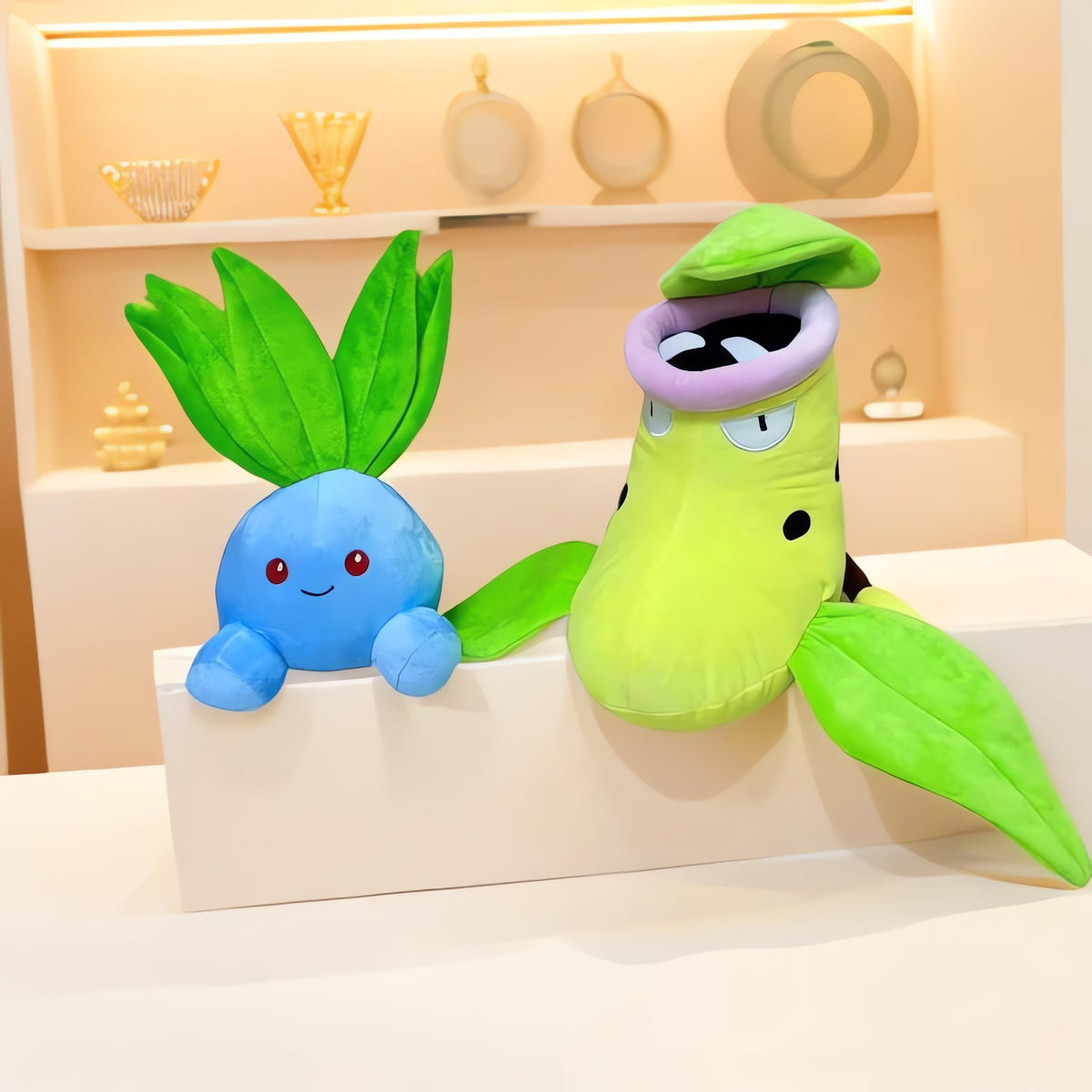 Victreebel, Oddish and Gloom plush toys – photo 4