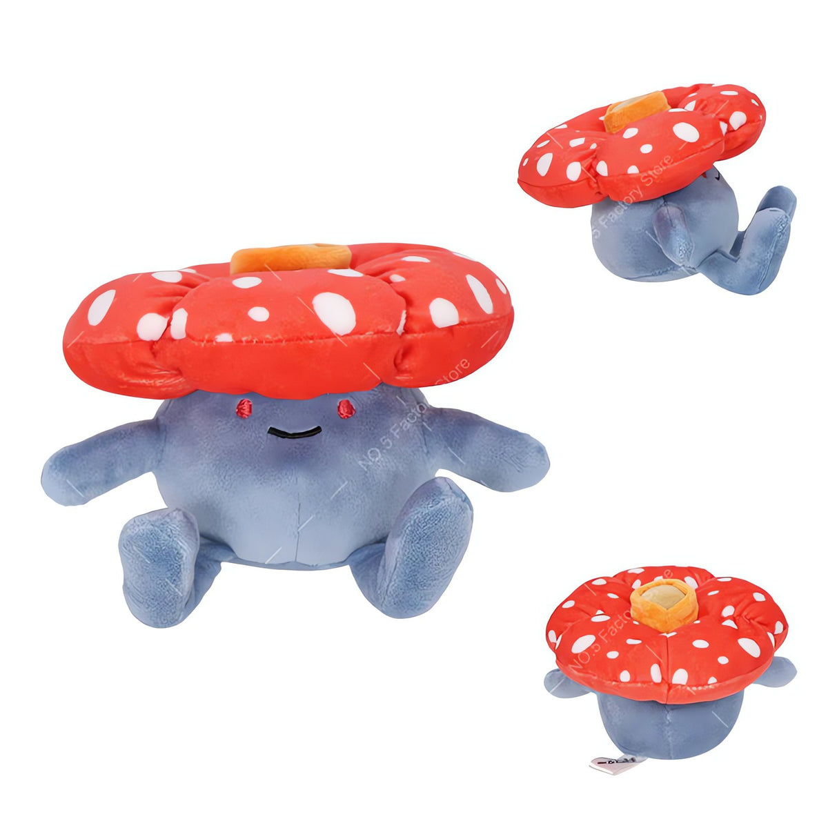 Vileplume plush toy, 10cm