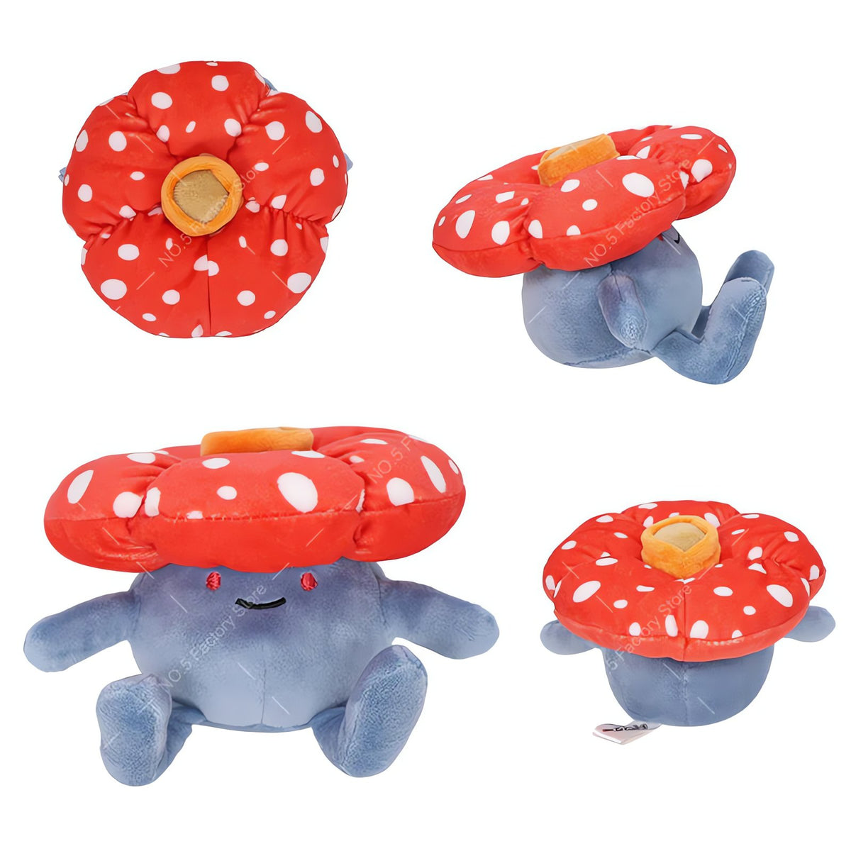 Vileplume plush toy, 10cm – photo 2