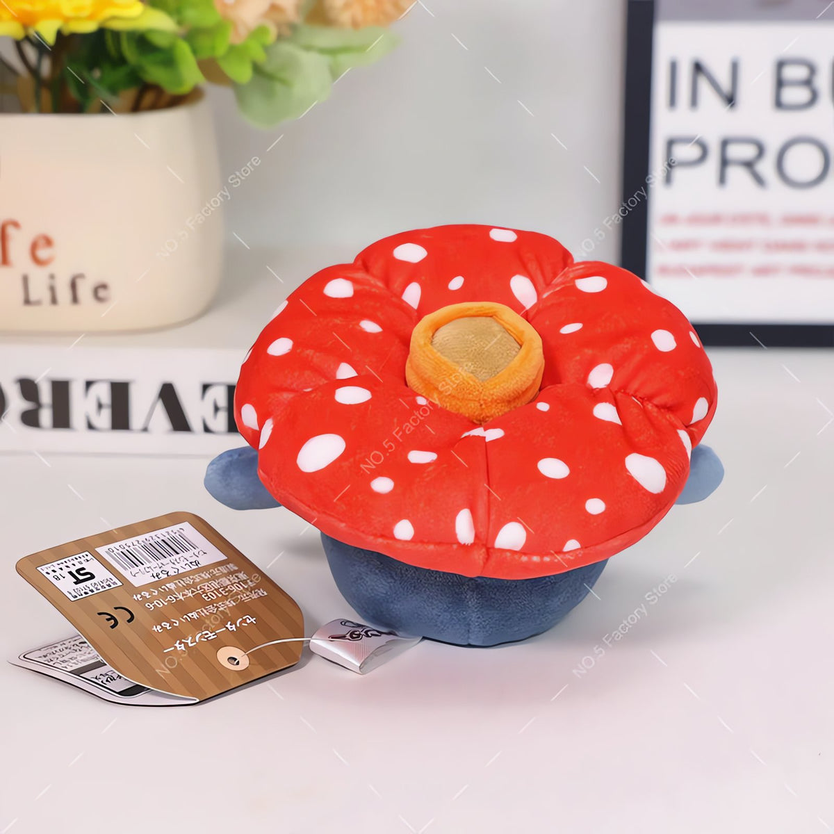 Vileplume plush toy, 10cm – photo 5