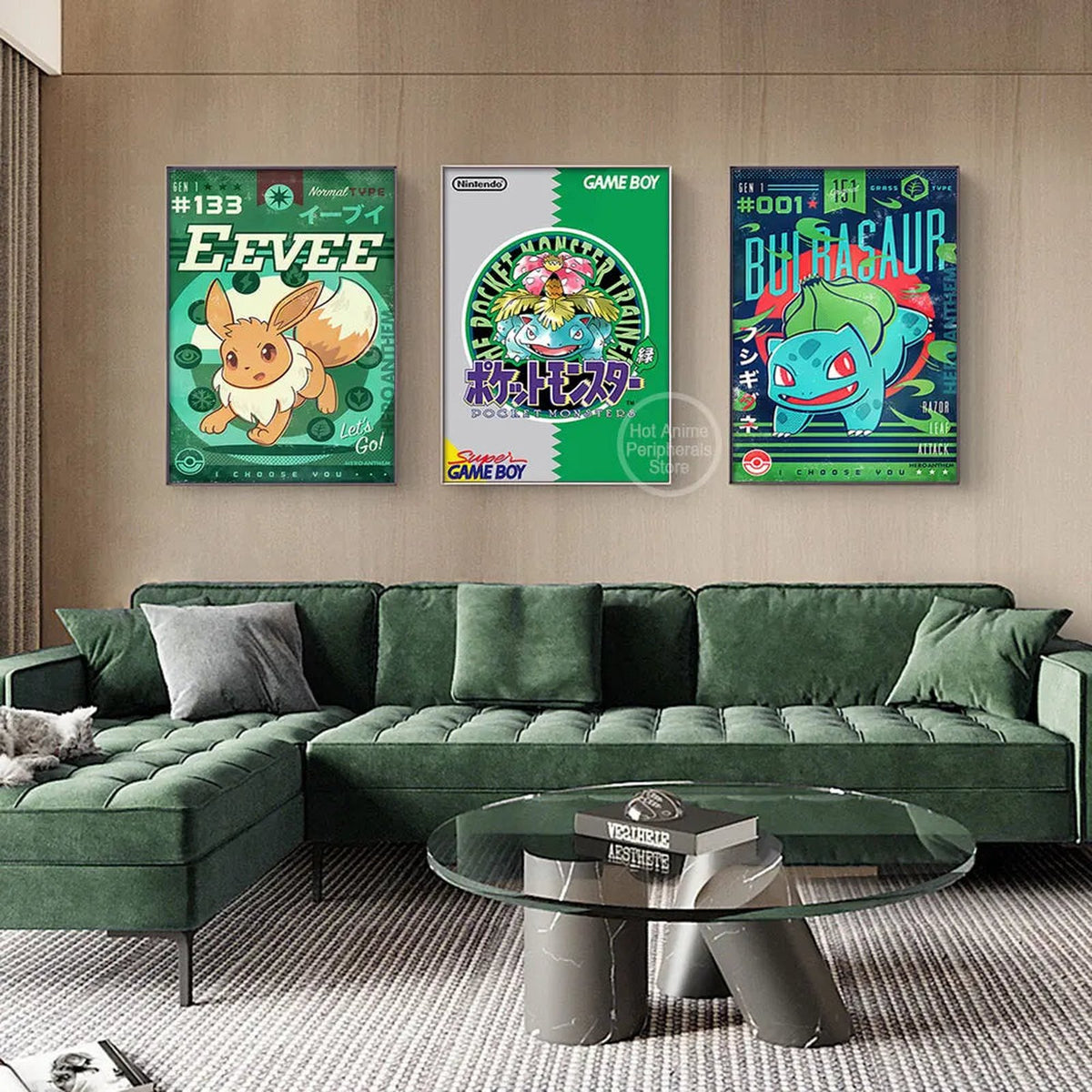 Vintage Pokémon canvas poster – photo 5