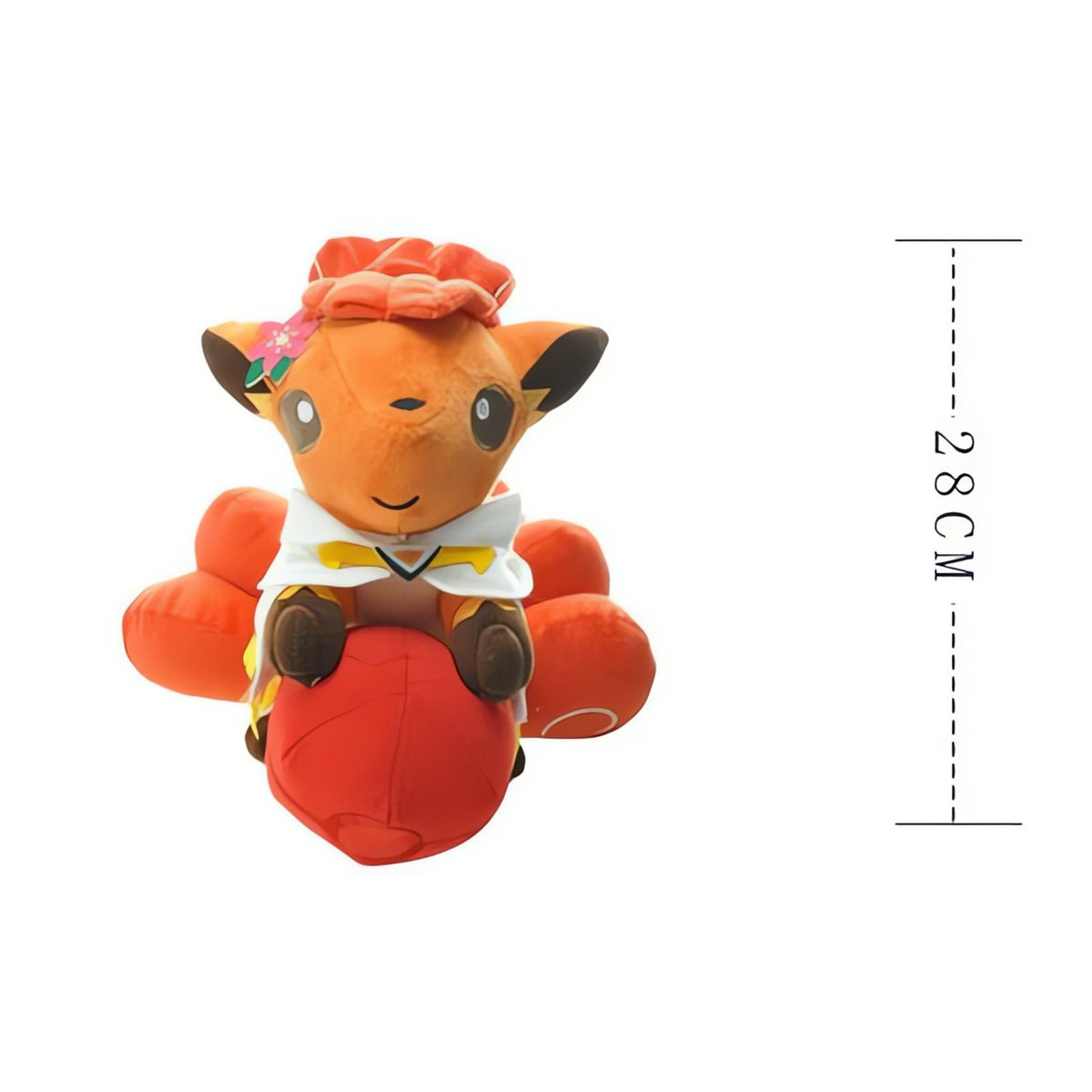 Vulpix plush toy, 28cm – photo 6