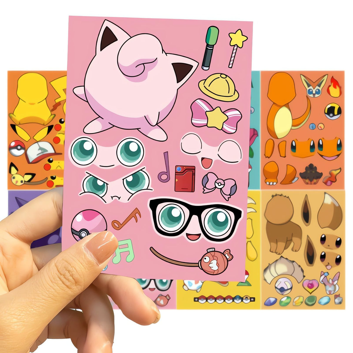 Waterproof Pokémon sticker puzzle set – photo 4