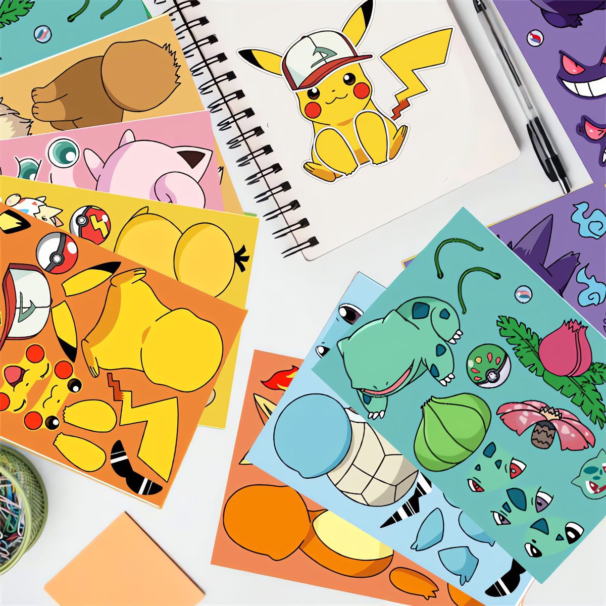 Waterproof Pokémon sticker puzzle set – photo 6