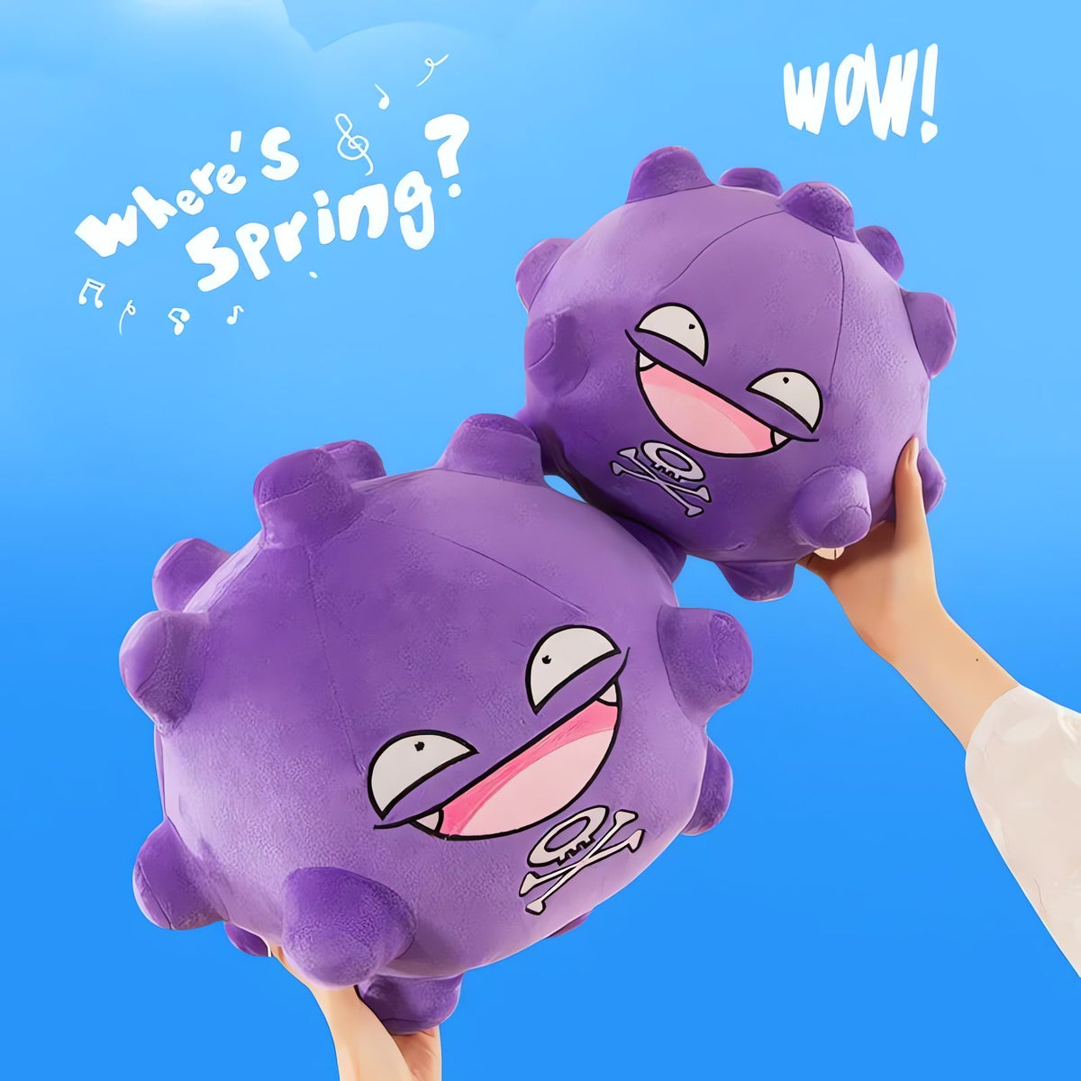 XXL Koffing plush toy – photo 4