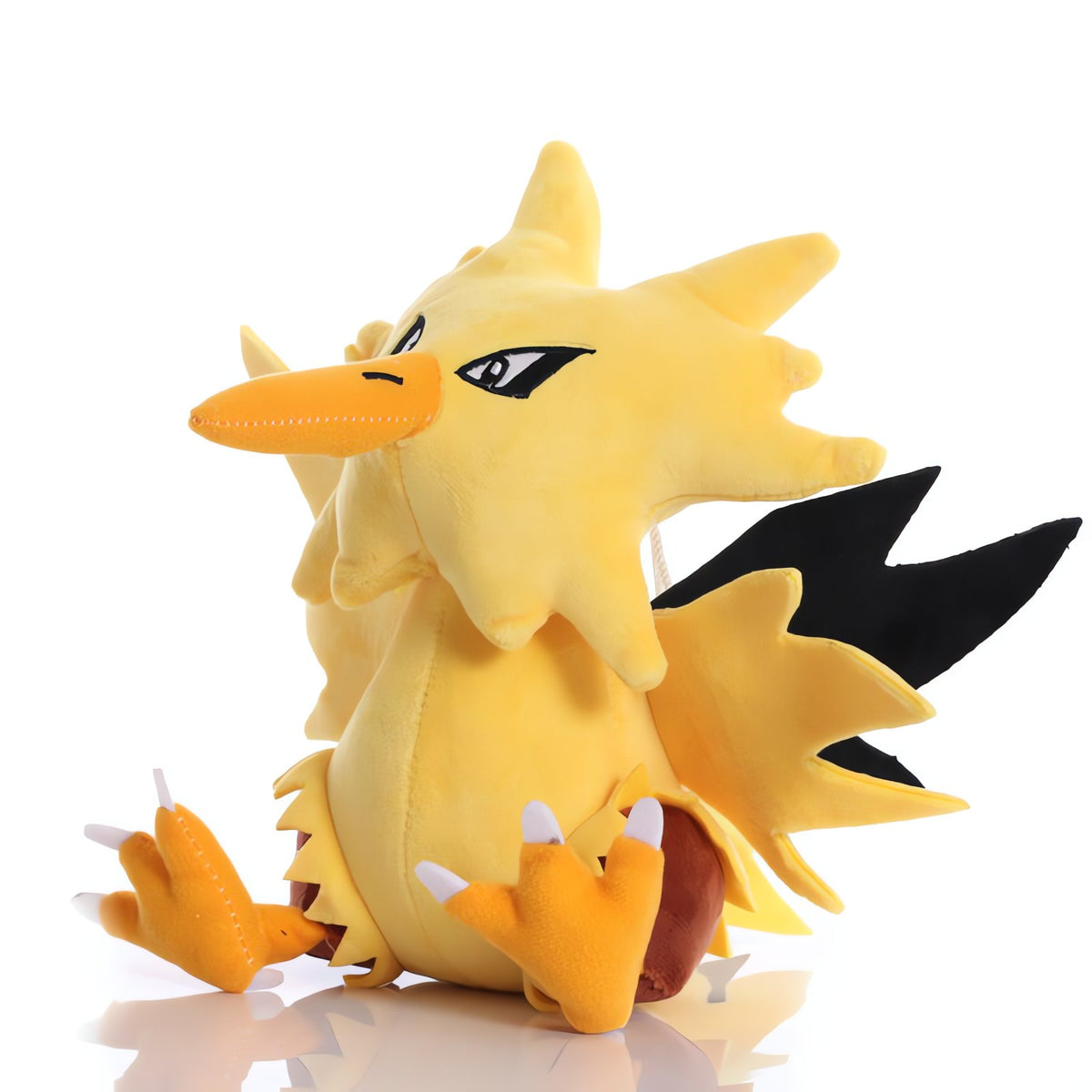 Zapdos plush toy with spiky yellow plumage – photo 4