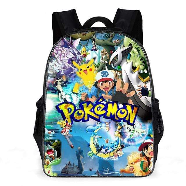 3D Pokémon school bag