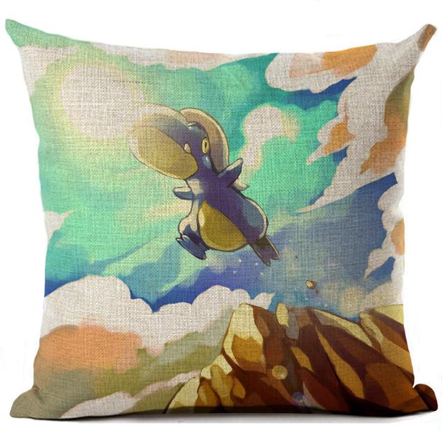 Bagon Pokémon pillow, 45 x 45cm