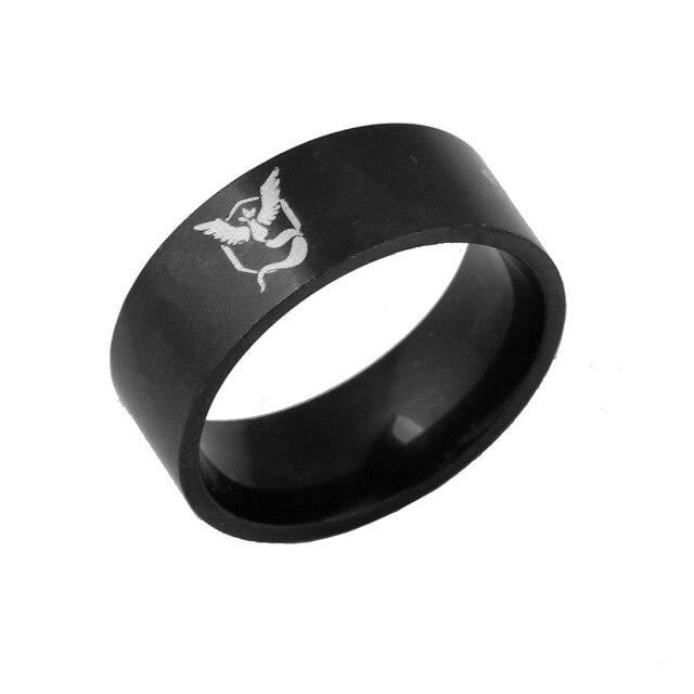 Bravery Team engagement Pokémon ring, size 59