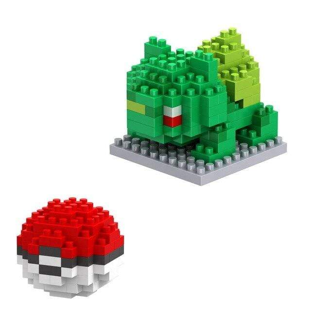 Bulbasaur Pokémon building block set
