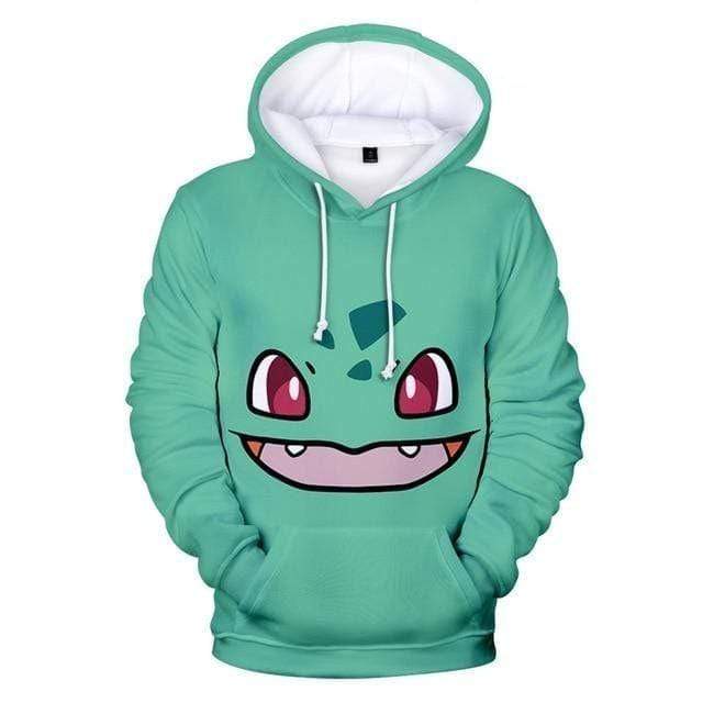 Bulbasaur Pokémon hooded sweatshirt