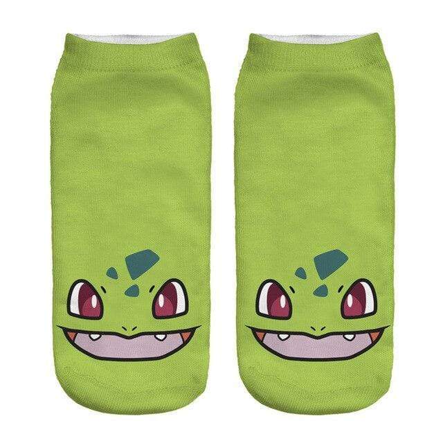 Bulbasaur Pokémon socks