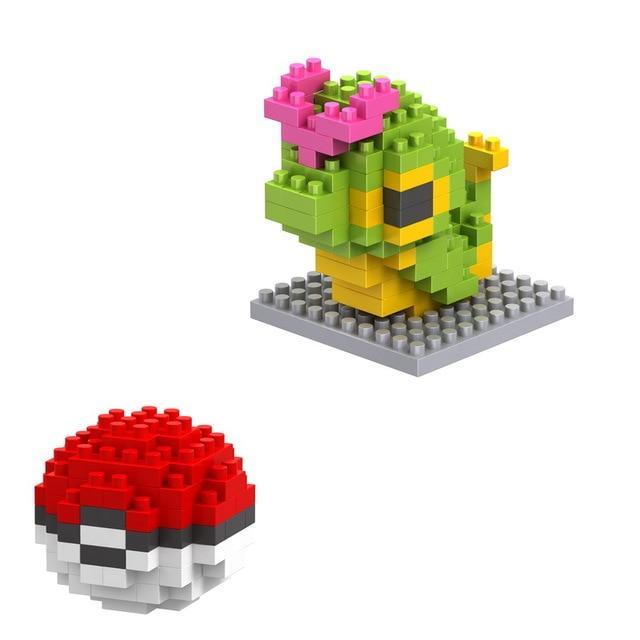Caterpie Pokémon building block set