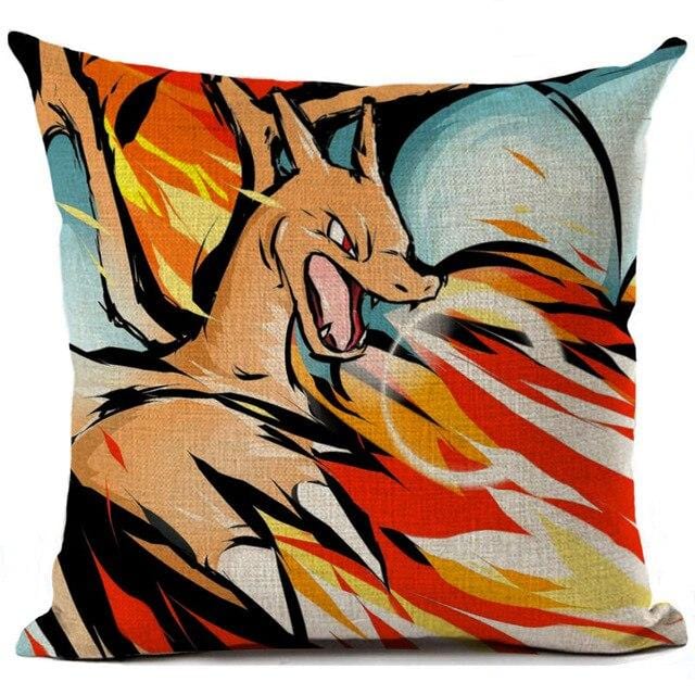 Charizard Pokémon pillow, 45 x 45cm
