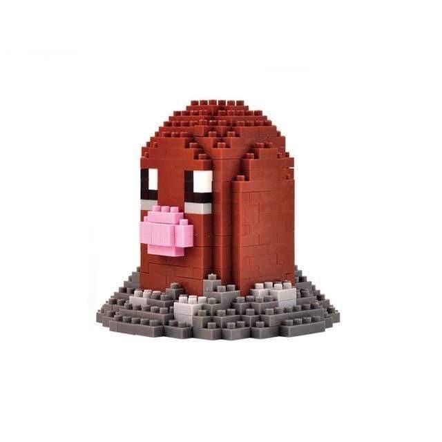 Diglett Pokémon building block set