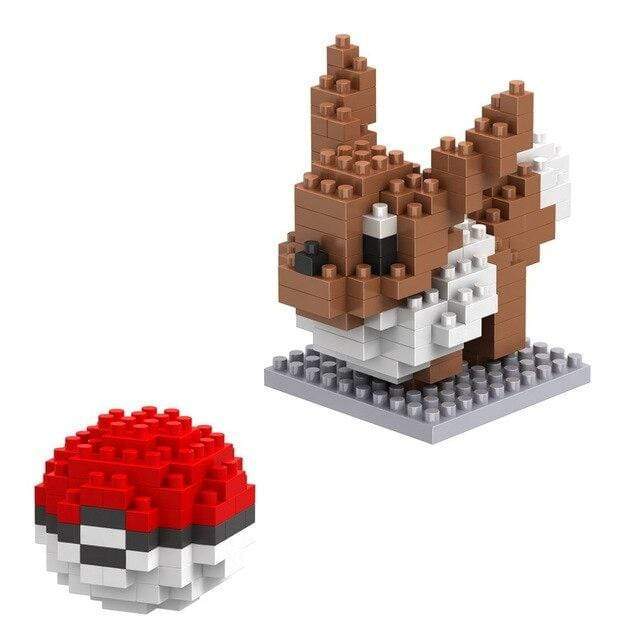 Eevee Pokémon building block set