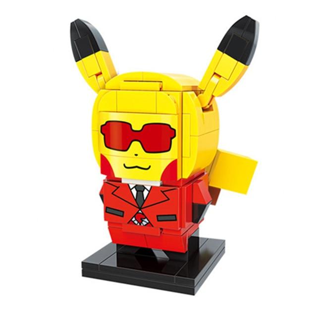 Flare Team Pikachu building block figure, 5cm