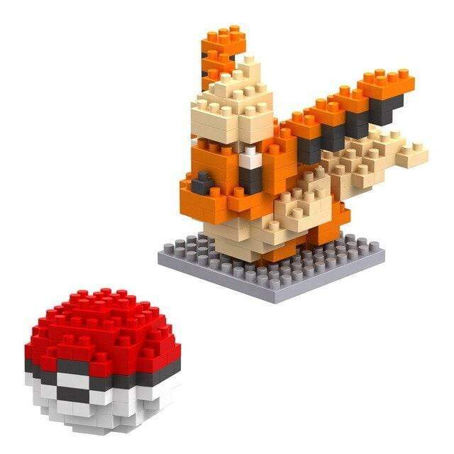 Flareon Pokémon building block set