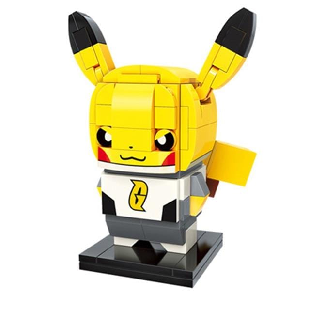 Galaxy Team Pikachu building block figure, 5cm