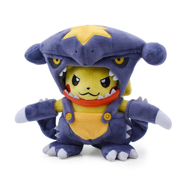 Garchomp Pikachu plush toy, 22cm