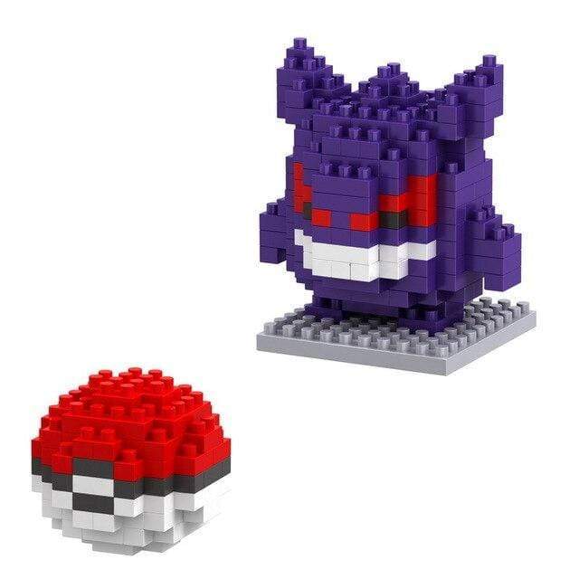 Gengar Pokémon building block set