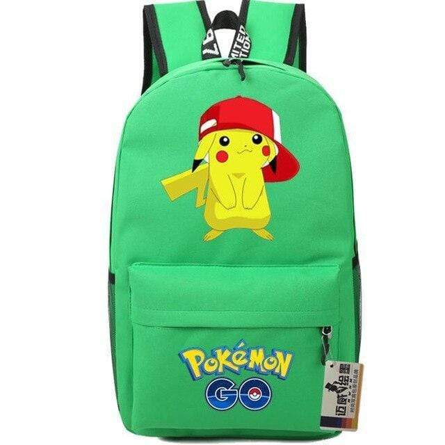 Green Pikachu bag