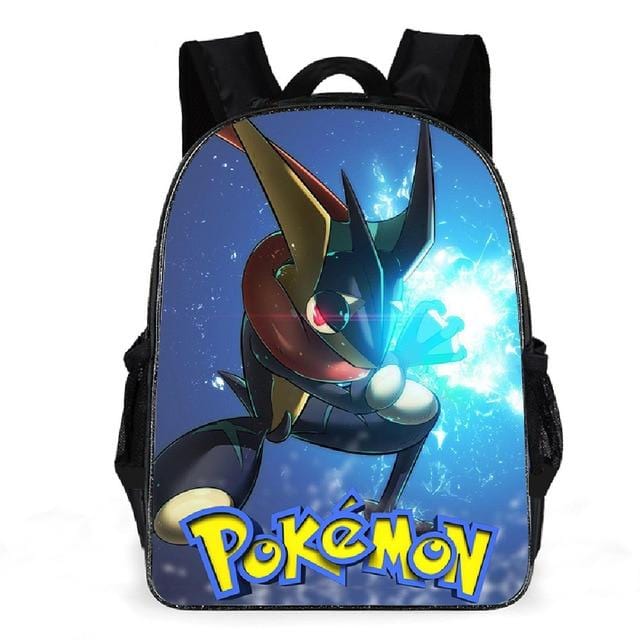Greninja Pokémon school bag