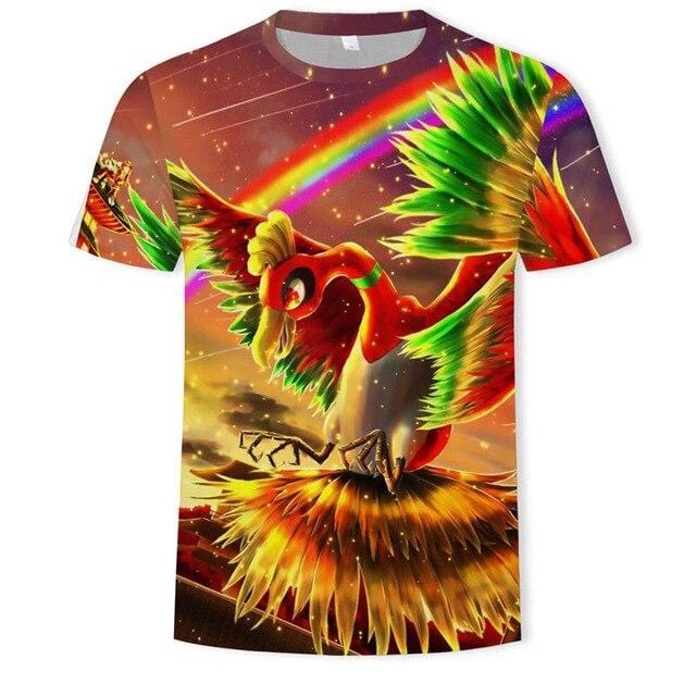 Ho-Oh Pokémon T-shirt