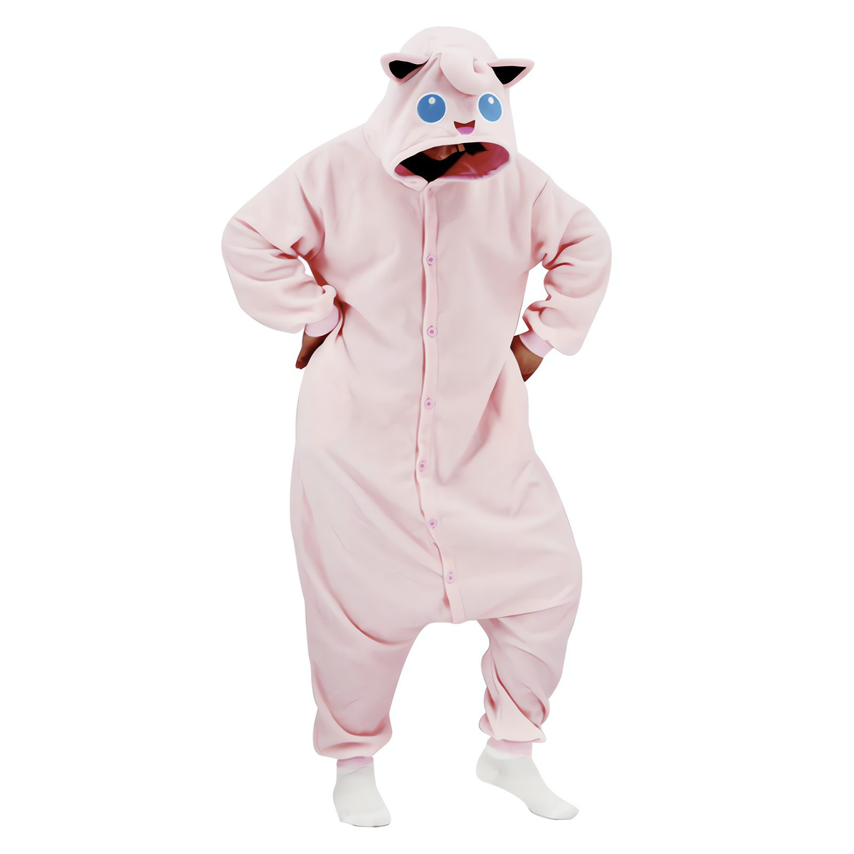 Jigglypuff Pokémon onesie