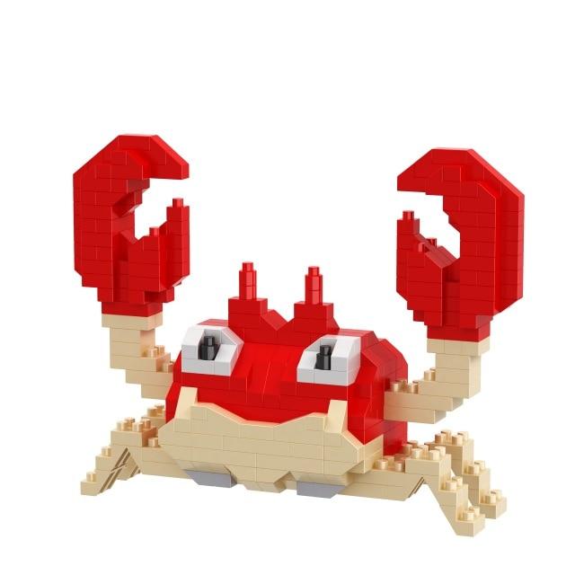 Krabby Pokémon building block set