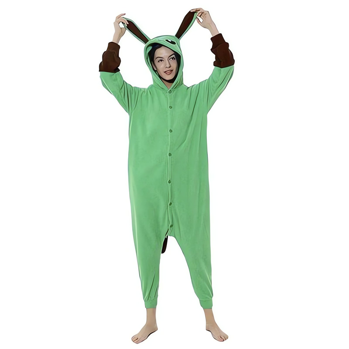 Leafeon Pokémon onesie – photo 2