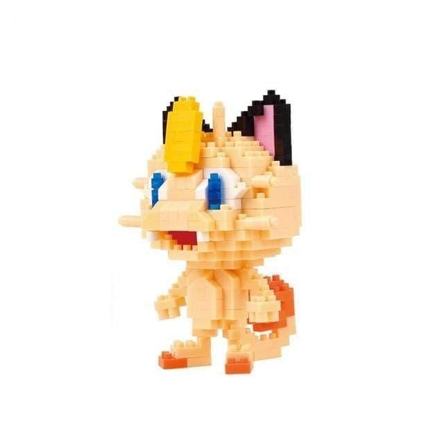 Meowth Pokémon building block set