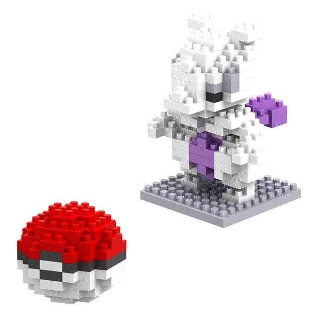 Mewtwo Pokémon building block set