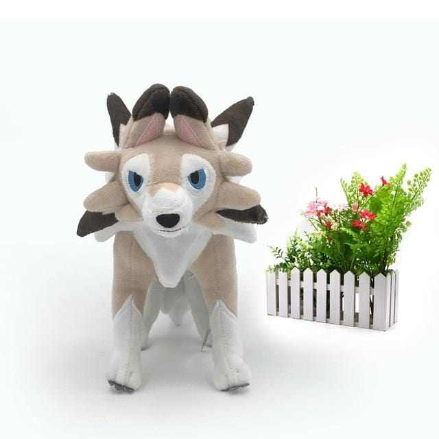 Midday Lycanroc Pokémon plush toy, 25cm