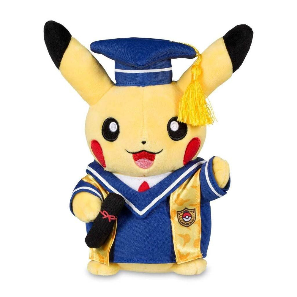 Graduate Pikachu Plush | pokemon-shop.uk