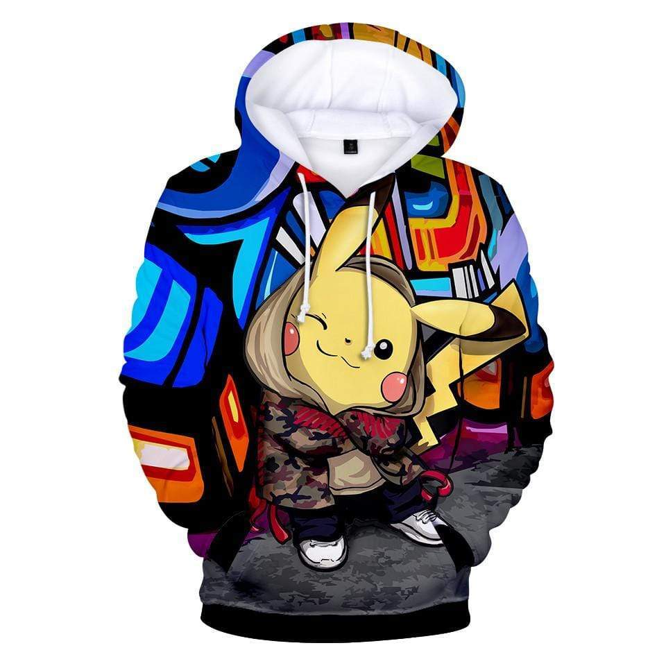 Pikachu hooded sweatshirt