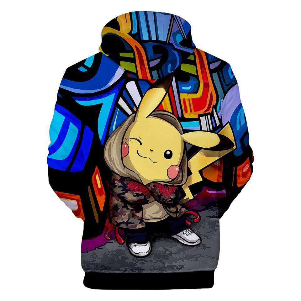 Pikachu hooded sweatshirt – photo 2
