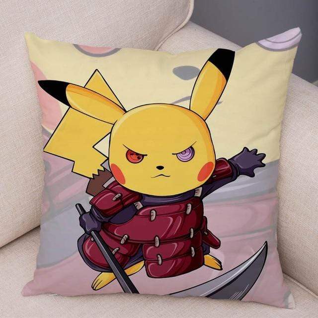 Pikachu Madara Pokémon pillow, 45 x 45cm