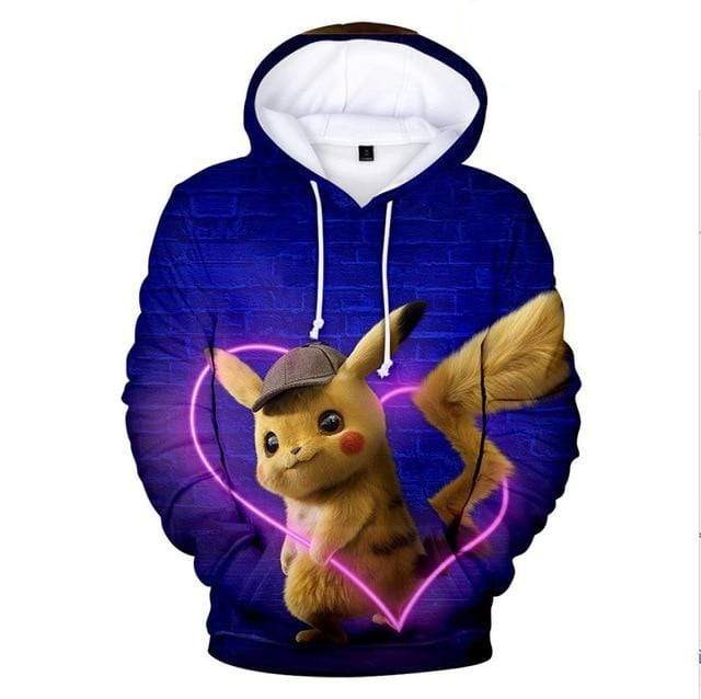 Pikachu oversized hooded sweatshirt