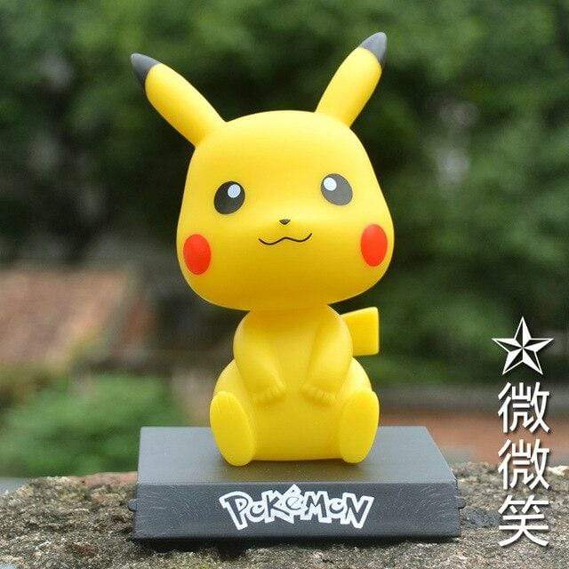 Pikachu Pokémon figure in a dynamic pose, 12cm