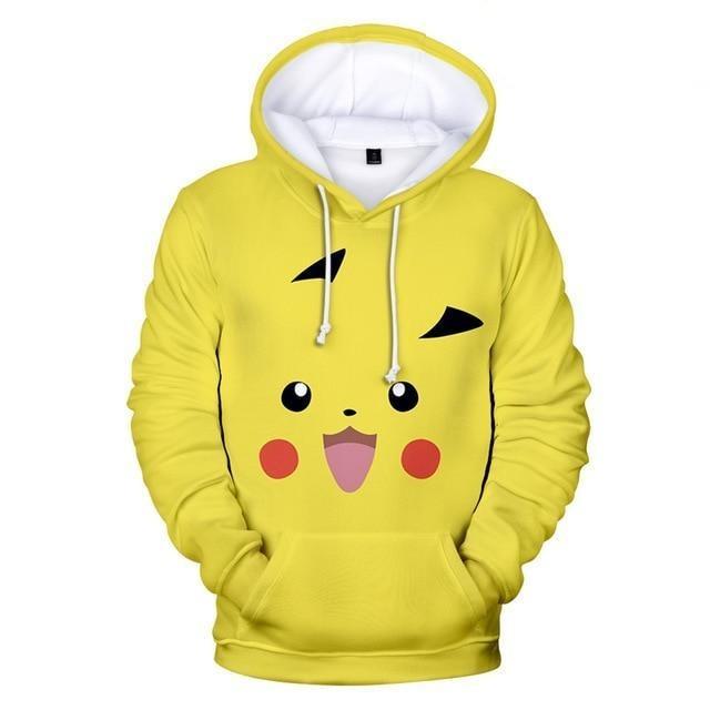 Pikachu fleece sweatshirt