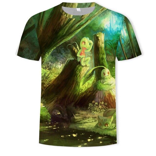 Plant Type Cool Pokémon T-shirt