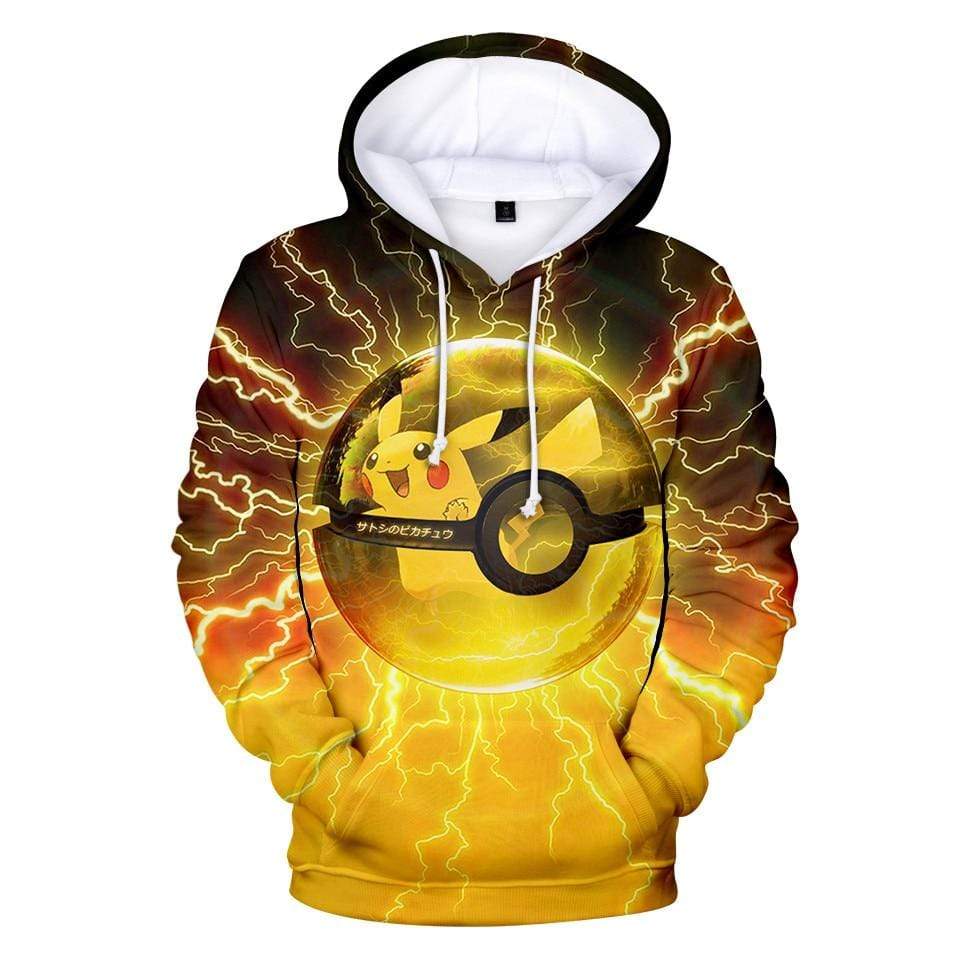 Poké Ball Pikachu hoodie