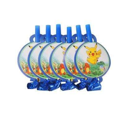 Pokémon birthday party whistles