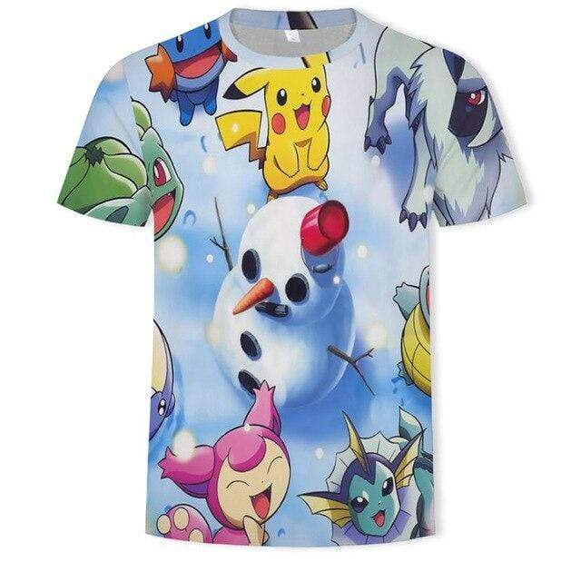 Pokémon Christmas T-shirt