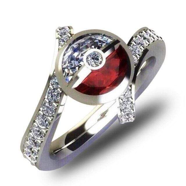 Pokémon engagement ring, size 51-52