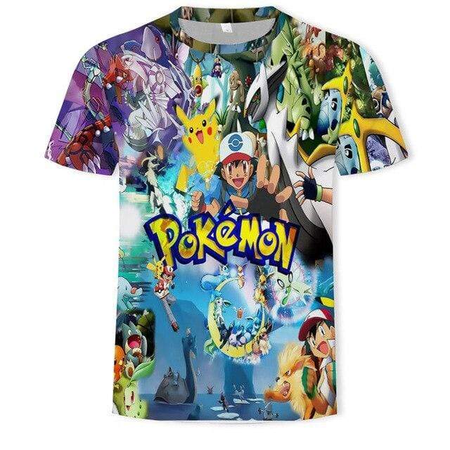 Printed Pokémon T-shirt