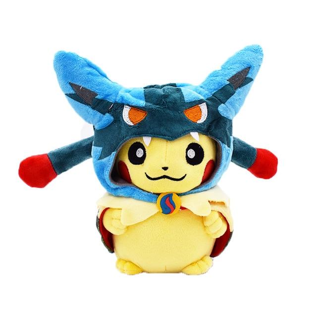 Lucario Pikachu Plush 