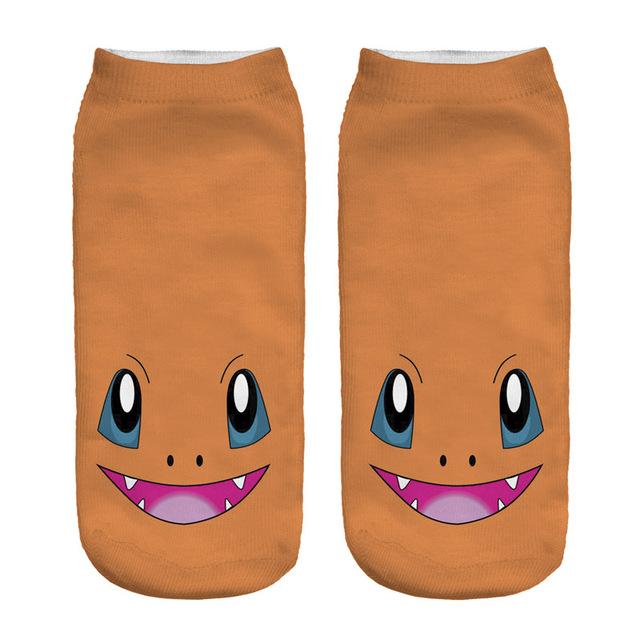 Charmander Pokémon Socks