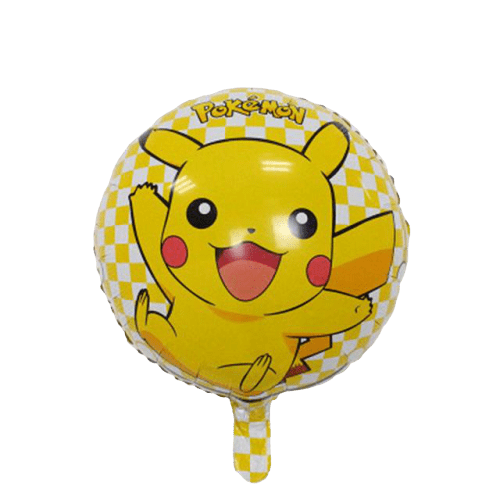 Golden Pikachu Birthday Balloon